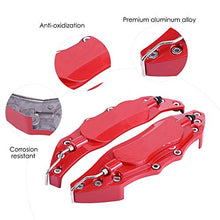 Load image into Gallery viewer, Qiilu 2pcs Caliper Covers Rear Brake Caliper Cover Guard Protector Cover Universal for Wheel Hub 16in-17in Medium