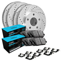 Load image into Gallery viewer, R1 Concepts Front Rear Brakes and Rotors Kit |Front Rear Brake Pads| Brake Rotors and Pads| Ceramic Brake Pads and Rotors |Hardware Kit WGWH2-48032