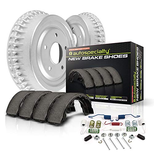 Power Stop KOE15394DK Autospecialty Rear Replacement Brake Kit-OE Brake Drums & Ceramic Brake Pads