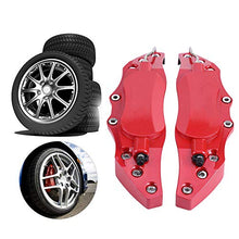 Load image into Gallery viewer, Qiilu 2pcs Caliper Covers Rear Brake Caliper Cover Guard Protector Cover Universal for Wheel Hub 16in-17in Medium