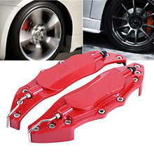 Load image into Gallery viewer, Qiilu 2pcs Caliper Covers Rear Brake Caliper Cover Guard Protector Cover Universal for Wheel Hub 16in-17in Medium