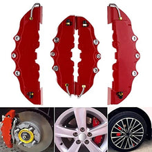 Load image into Gallery viewer, Brake Caliper Cover - Brake Caliper Covers Front &amp; Rear Kits - Rear Brake Caliper Cover Guard Protector Cover Universal for Front and Rear Wheel Hub Assessoires Asaim, Red