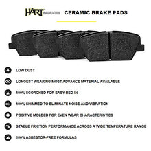 Load image into Gallery viewer, Hart Brakes Front Rear Brakes and Rotors Kit |Front Rear Brake Pads| Brake Rotors and Pads| Ceramic Brake Pads and Rotors| fits 2014-2020 Escalade,Silverado,Suburban,Tahoe;Sierra,Yukon(Exc Heavy Duty)