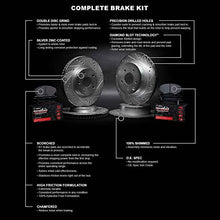 Load image into Gallery viewer, R1 Concepts Front Rear Brakes and Rotors Kit |Front Rear Brake Pads| Brake Rotors and Pads| Performance Off-Road Brake Pads and Rotors|fits 2017-2022 Nissan Titan