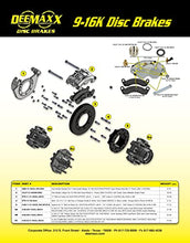 Load image into Gallery viewer, DeeMaxx 9-16K Trailer Axle Heavy Duty Disc Brake Conversion Kit, 1-Axle Set