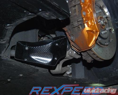 for Nissan R35 GTR Front Brake Cooling Kit Set Carbon Fiber Fit 2008-2011