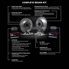Load image into Gallery viewer, R1 Concepts Front Rear Brakes and Rotors Kit |Front Rear Brake Pads| Brake Rotors and Pads| Optimum OEp Brake Pads and Rotors| Hardware Kit|fits 2017-2020 Buick Enclave; Cadillac XT5, XT6