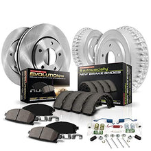 Load image into Gallery viewer, Power Stop KOE15136DK Autospecialty Front and Rear Replacement Brake Kit-OE Brake Drums &amp; Ceramic Brake Pads