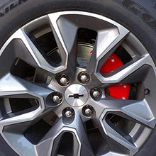 Load image into Gallery viewer, Chevrolet Caliper Covers 14252Ssilrd: Red, Silverado/Silverado