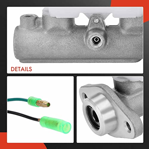 A-Premium Brake Master Cylinder with Reservoir and Cap Compatible with Honda Vehicles - CR-V 1997 1998 1999 2000 2001 - Replaces 132803, 46100S10023, 46100S10003, 46100S47013