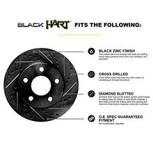 Load image into Gallery viewer, Hart Brakes Front Rear Brakes and Rotors Kit |Front Rear Brake Pads| Brake Rotors and Pads| Ceramic Brake Pads and Rotors - BHCC.61093.02