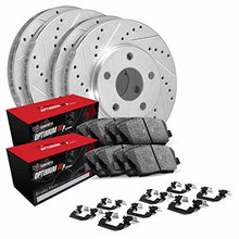 Load image into Gallery viewer, R1 Concepts Front Rear Brakes and Rotors Kit |Front Rear Brake Pads| Brake Rotors and Pads| Optimum OEp Brake Pads and Rotors| Hardware Kit|fits 2017-2020 Buick Enclave; Cadillac XT5, XT6