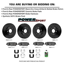 Load image into Gallery viewer, PowerSport Front Rear Brakes and Rotors Kit |Front Rear Brake Pads| Brake Rotors and Pads| Ceramic Brake Pads and Rotors |fits 2012-2018 Audi A6, A6 Quattro, A7, A8 Quattro
