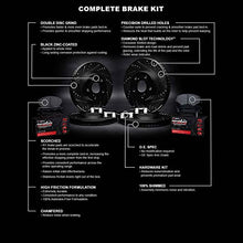 Load image into Gallery viewer, R1 Concepts Front Rear Brakes and Rotors Kit |Front Rear Brake Pads| Brake Rotors and Pads| Performance Off-Road Brake Pads and Rotors | Hardware Kit WHVH2-76006