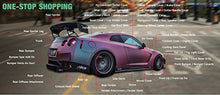 Load image into Gallery viewer, Carbon Fiber For Nissan 2008-2011 R35 GTR Rear Brake Cooling Kit Set