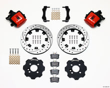 Load image into Gallery viewer, Wilwood Combination Parking Brake Rear Kit 11.75in Drilled Red Mini Cooper