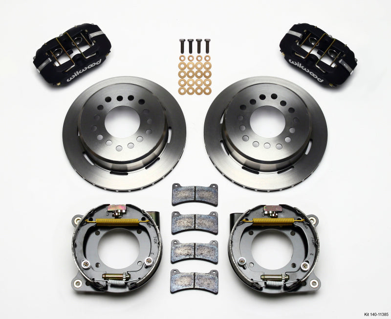 Wilwood Dynapro Low-Profile 11.00in P-Brake Kit Chevy C-10 2.42 Offset 5-lug
