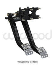 Load image into Gallery viewer, Wilwood Adjustable Dual Pedal - Brake / Clutch - Rev. Swing Mount -6.25:1 Brake 5.1:1 Clutch