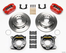 Load image into Gallery viewer, Wilwood Dynapro Dust-Boot P/S Park Brake Kit Red New Big Ford 2.50in Offset