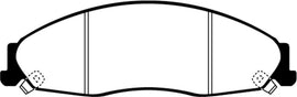 EBC 02-05 Cadillac CTS 2.6 Yellowstuff Front Brake Pads