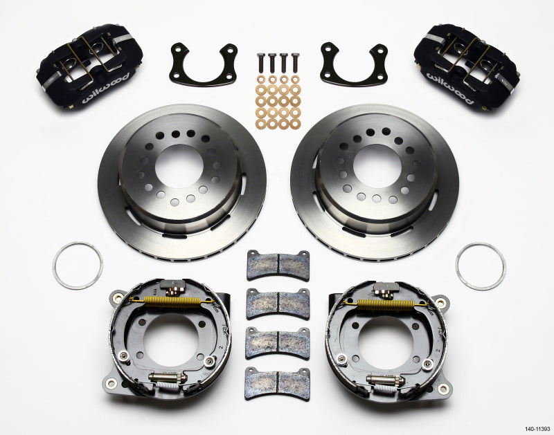 Wilwood Dynapro Low-Profile 11.00in P-Brake Kit Small Ford 2.66in Offset
