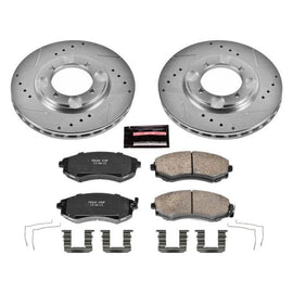 Power Stop 92-98 Hyundai Elantra Front Z23 Evolution Sport Brake Kit