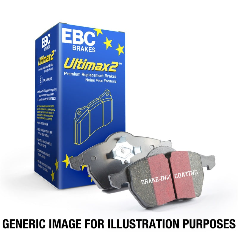 EBC 08-09 Buick Allure (Canada) 5.3 Ultimax2 Rear Brake Pads