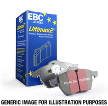 Load image into Gallery viewer, EBC 02 Cadillac Escalade 5.3 (Akebono rear caliper) Ultimax2 Front Brake Pads