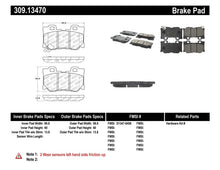 Load image into Gallery viewer, StopTech Performance 08-09 Infiniti FX50/G37 Rear Brake Pads