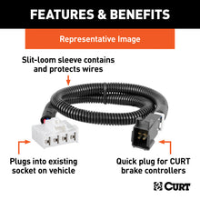 Load image into Gallery viewer, Curt 11-19 Jeep Grand Cherokee Trailer Brake Controller Harness (Packaged)