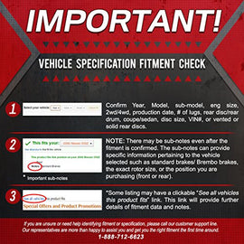 R1 Concepts Front Brakes and Rotors Kit |Front Brake Pads| Brake Rotors and Pads| Ceramic Brake Pads and Rotors |Hardware Kit |fits 2017-2020 Ford Fusion, Lincoln Continental, MKZ
