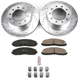 Power Stop 2016 Ford F-350 Super Duty Front Z23 Evolution Sport Brake Kit