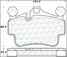 Load image into Gallery viewer, StopTech Street Select 17-18 Porsche 718 Boxster/Cayman (w/Ceramic Brakes) Front Brake Pads