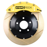 StopTech 08-13 BMW M3 w/ Yellow ST-60 Calipers 380x35mm Slotted Rotors Front Big Brake Kit