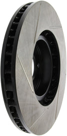 StopTech 11-14 Porsche Cayenne / 11-15 VW Touareg Front Left Slotted Sport Brake Rotor