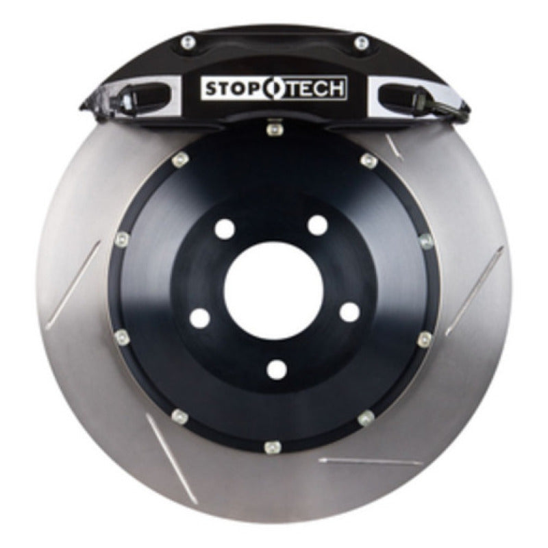 StopTech 06-10 BMW M5/M6 w/ Black ST-41 Calipers 380x32mm Slotted Rotors Rear Big Brake Kit