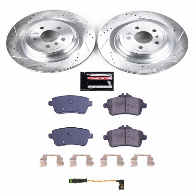 Power Stop 2015 Mercedes-Benz ML250 Rear Z23 Evolution Sport Brake Kit