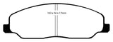 EBC 05-10 Ford Mustang 4.0 Bluestuff Front Brake Pads