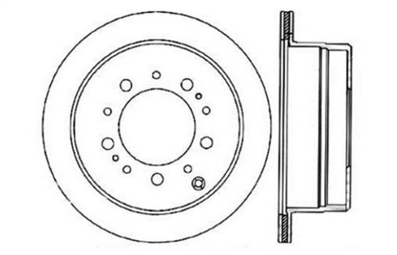 StopTech Drilled Sport Brake Rotor