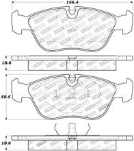Load image into Gallery viewer, StopTech Street Touring 98-04 Volvo S60/98-00 S70/98-00 V70 Front Brake Pads