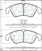 Load image into Gallery viewer, StopTech 12-18 Audi A6 Street Select Front Brake Pads