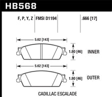 Load image into Gallery viewer, Hawk Performance Ceramic Street Brake Pads