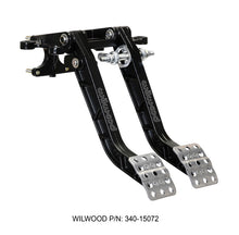 Load image into Gallery viewer, Wilwood Adjustable-Trubar Dual Pedal - Brake / Clutch - Fwd. Swing Mount - 6.25:1