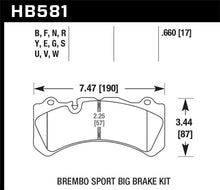 Load image into Gallery viewer, Hawk 09 Nissan GT-R R35 HP+ Street Front Brake Pads