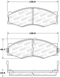 StopTech Street Brake Pads
