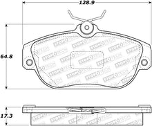 Load image into Gallery viewer, StopTech Street Touring 92-97 Volvo 960 Front Brake Pads - Semi-Metallic