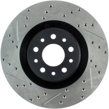 Load image into Gallery viewer, StopTech 2014-2015 Fiat 500L Front Right Slotted &amp; Drilled Sport Brake Rotor
