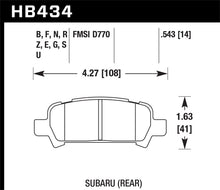 Load image into Gallery viewer, Hawk 99-03 Subaru Impreza RS DTC-70 Race Front Brake Pads
