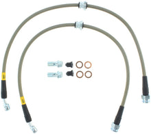 Load image into Gallery viewer, StopTech Stainless Steel Rear Brake lines for 03 MazdaSpeed Protege