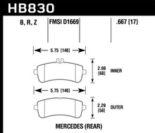 Load image into Gallery viewer, Hawk 13-16 Mercedes-Benz SL63 AMG/SL65 AMG Perfromance Ceramic Street Rear Brake Pads